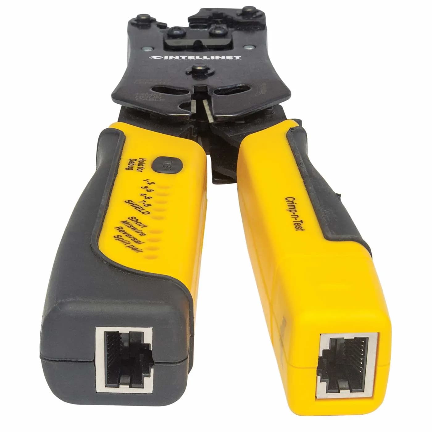 Intellinet Pinza Crimpeadora Universal de Plugs Modulares y Probador d 3