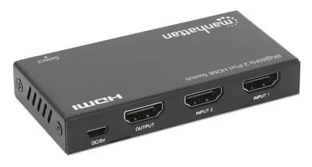 Manhattan 207942 conmutador de vídeo HDMI 4