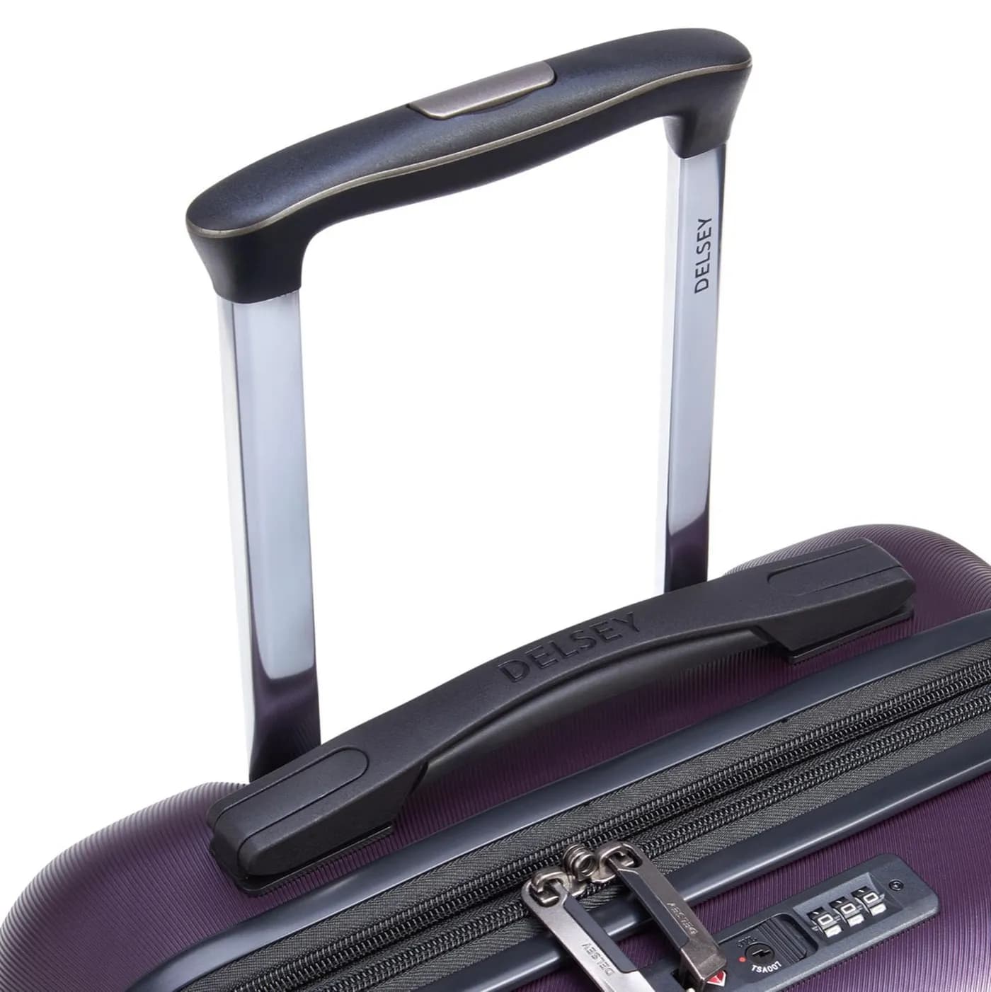 DELSEY MALETA AIR ARMOUR RIGIDA 20 PULG. MORADA 5