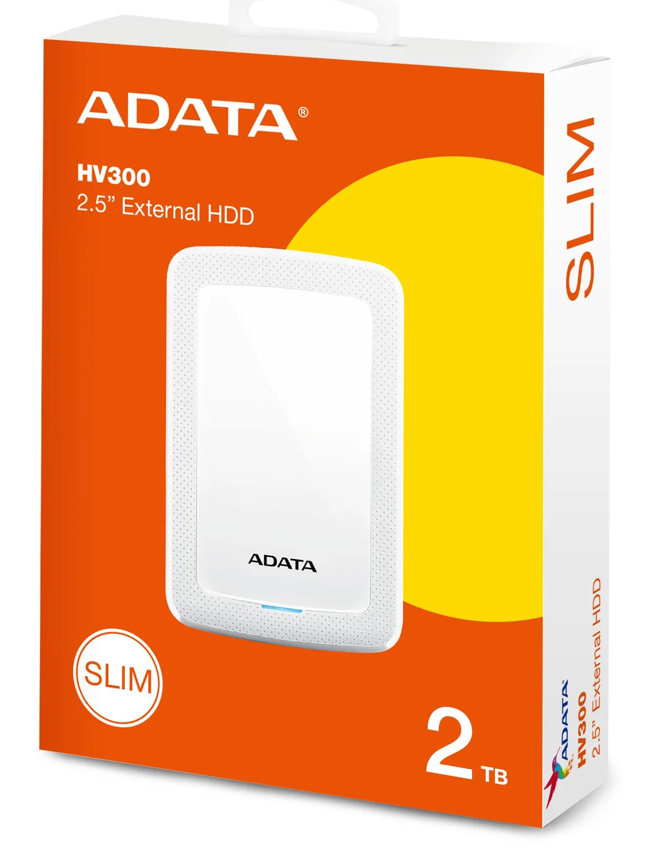 ADATA HV300 disco duro externo 2 TB 2.5" 3.2 Gen 1 (3.1 Gen 1) Blanco 7