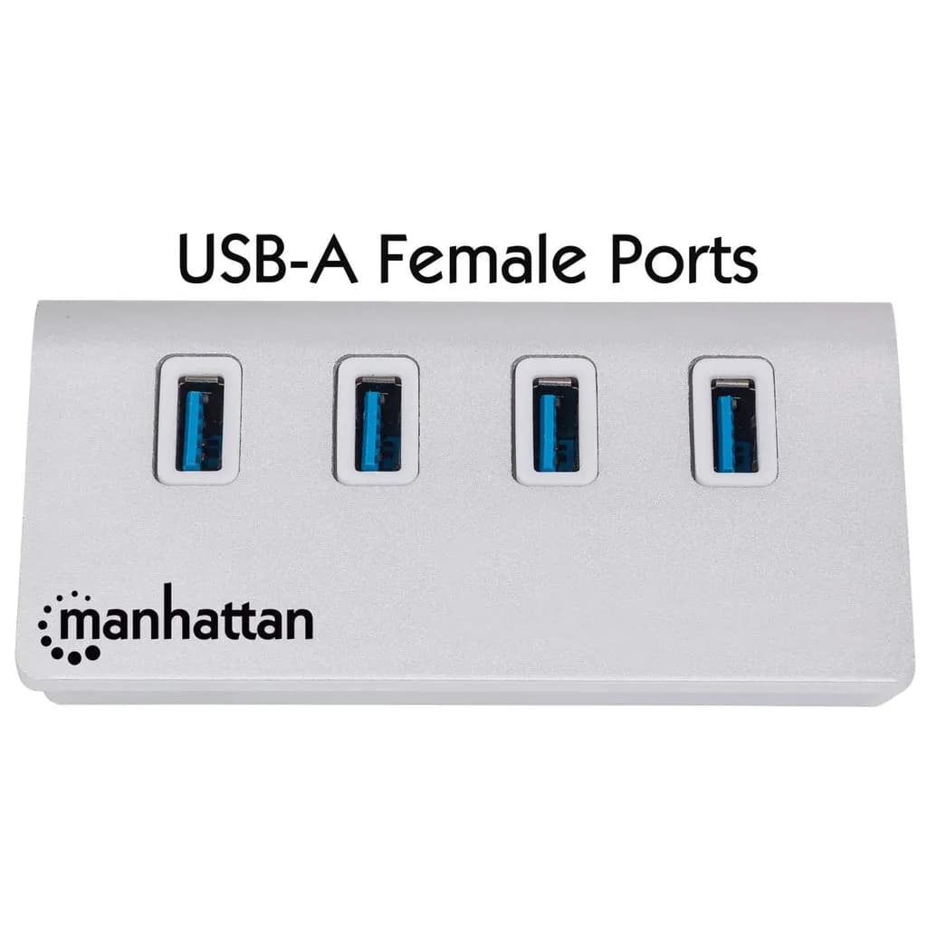 Manhattan Hub USB 3.0 SuperSpeed de 4 Puertos 3