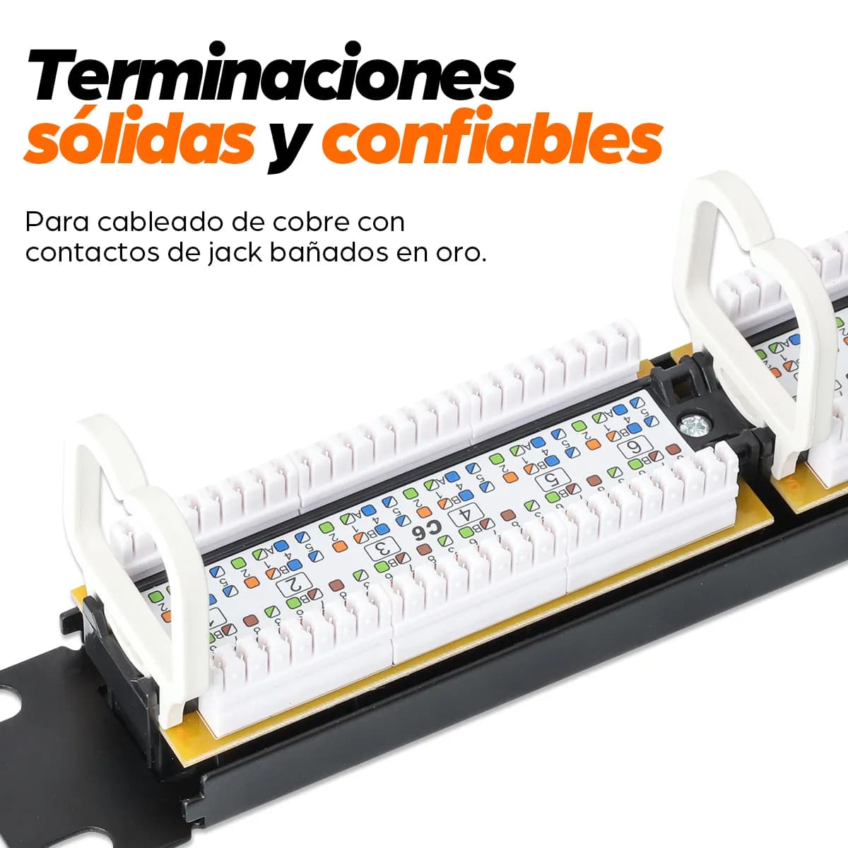 Intellinet Panel de Parcheo Cat6 6