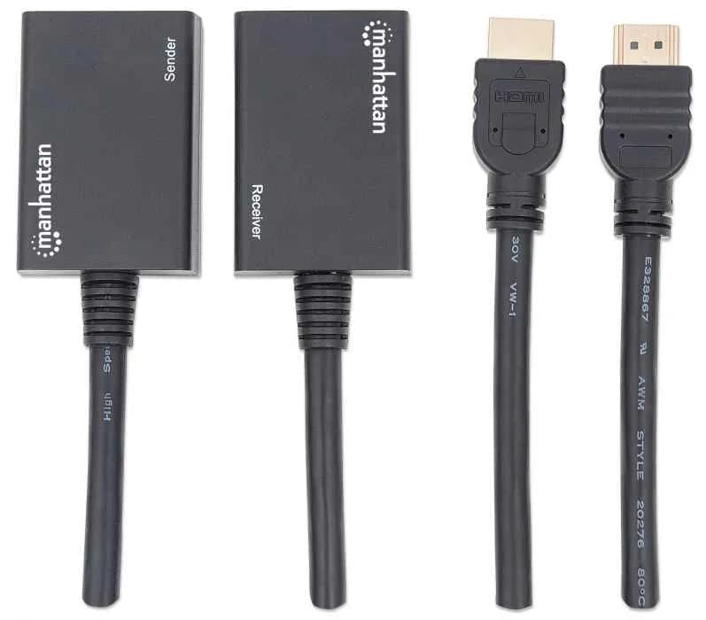 Manhattan Extensor de HDMI por Cat5e/Cat6 4