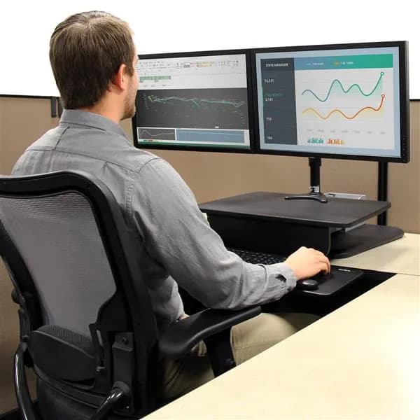 StarTech.com Estación de Trabajo de Pie y Sentado 8