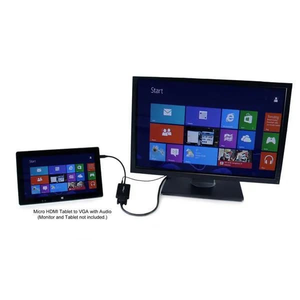 StarTech.com Cable Adaptador Externo Convertidor de Video y Audio Micr 6