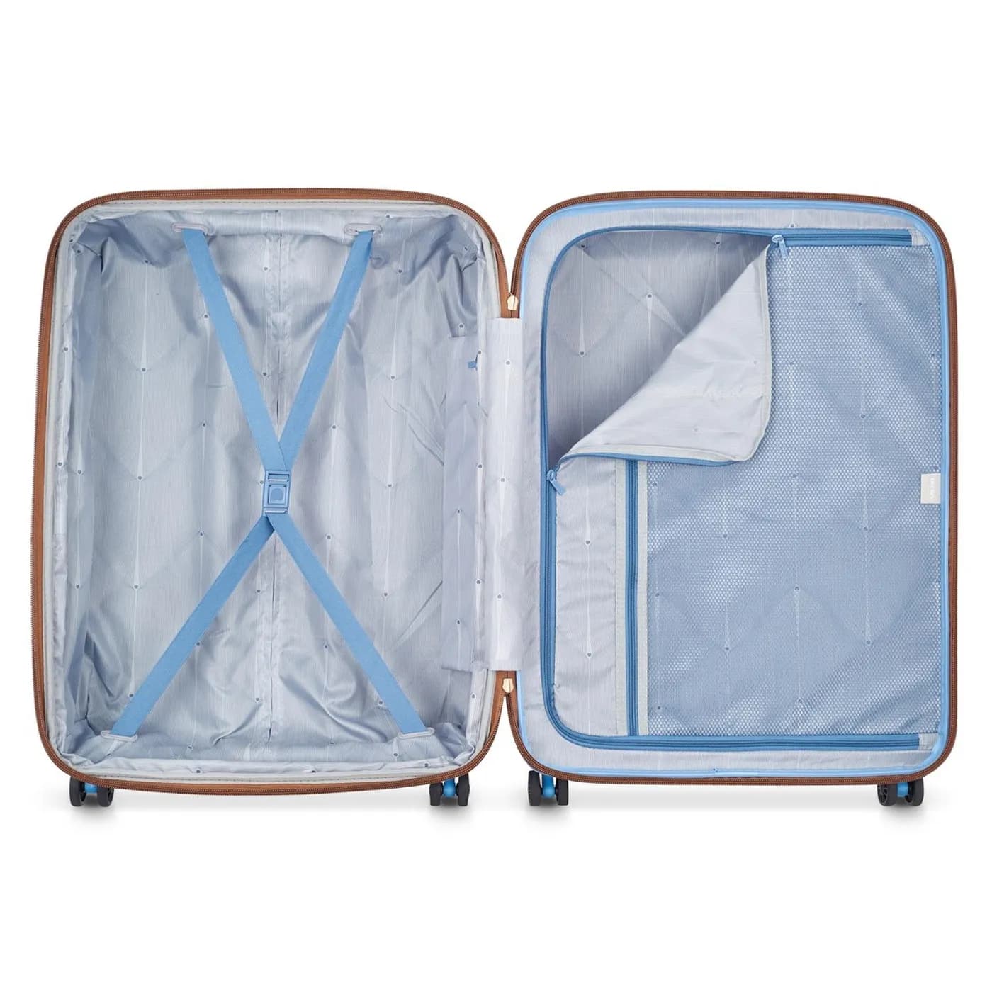 DELSEY MALETA FREESTYLE RIGIDA 24 PULG AZUL 3