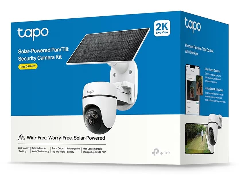 TP-Link Tapo C610 KIT Torreta Cámara de seguridad IP Exterior 2304 x 1 4
