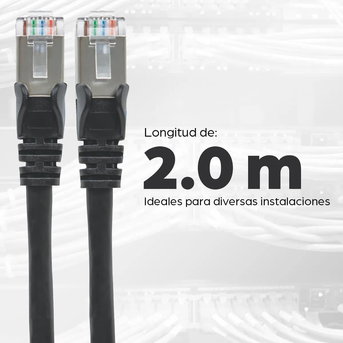Intellinet Cable de Red Cat6a S/FTP, 2.1 m, Negro 6