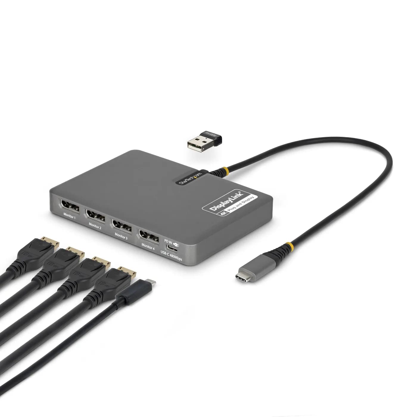 StarTech.com QUAD-USB-DP-ADAPT