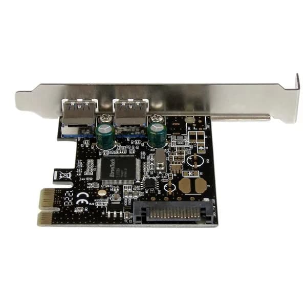 StarTech.com Adaptador Tarjeta Controladora PCI Express PCI-E 2 Puerto 4