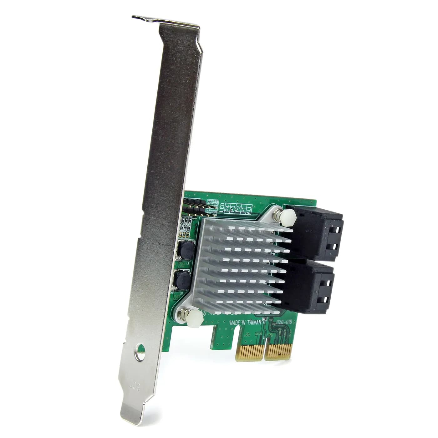 StarTech.com Tarjeta Controladora PCI Express 2.0 de 4 Puertos SATA II 2