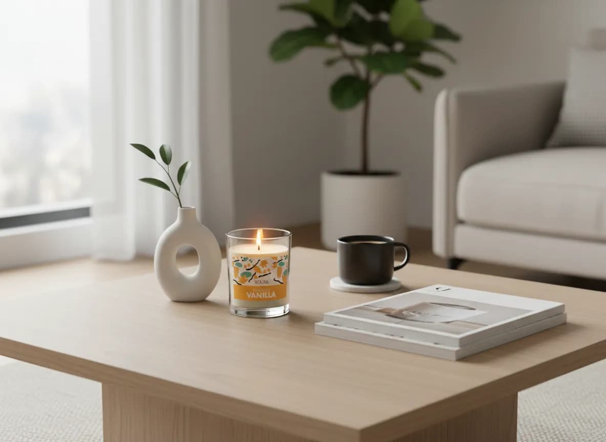 ROURA VELA ESSENCIAL PERFUMADA CRISTAL VAINILLA 2
