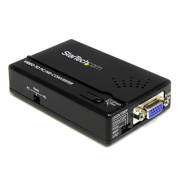 StarTech.com Adaptador Convertidor de S-Video - Video Compuesto y por  2