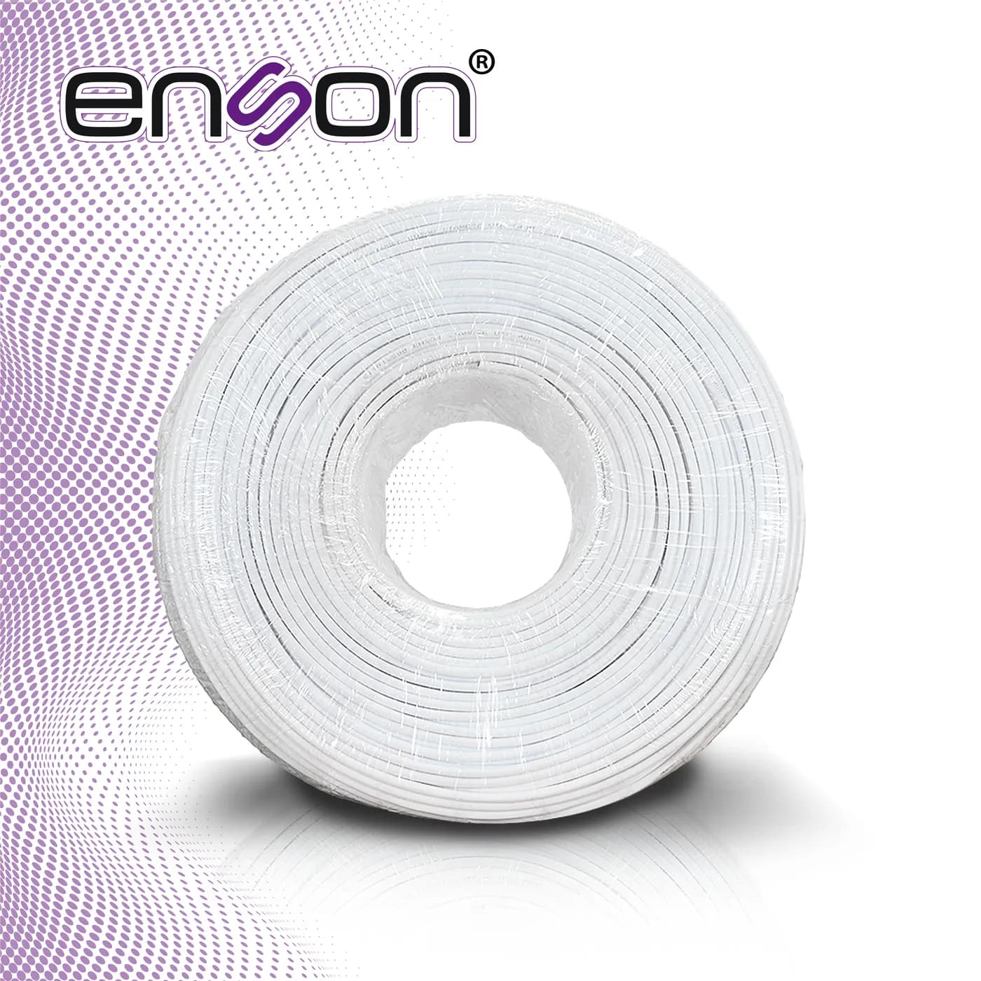 CABLE UTP SIAMES ENSON 51101W500 4C PARA DATOS Y DOS CABLES CALIBRE 18 7