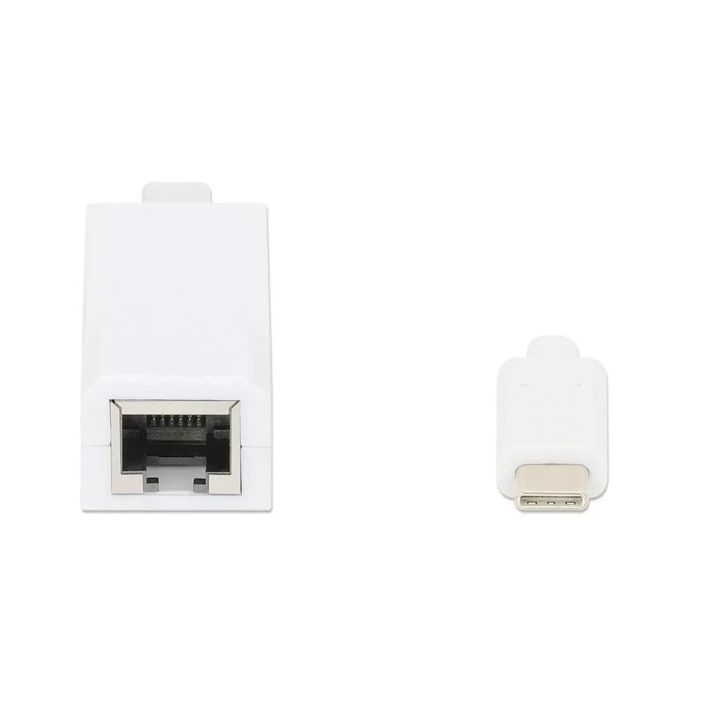 Manhattan Adaptador de USB Tipo C a Red Gigabit 4