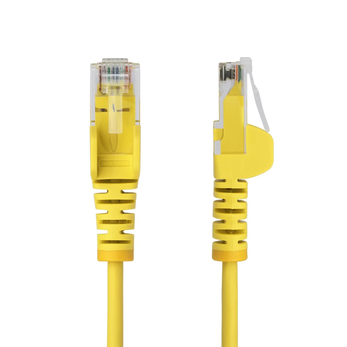 StarTech.com Cable de Red Ethernet CAT6 Delgado sin Enganches Amarillo 2