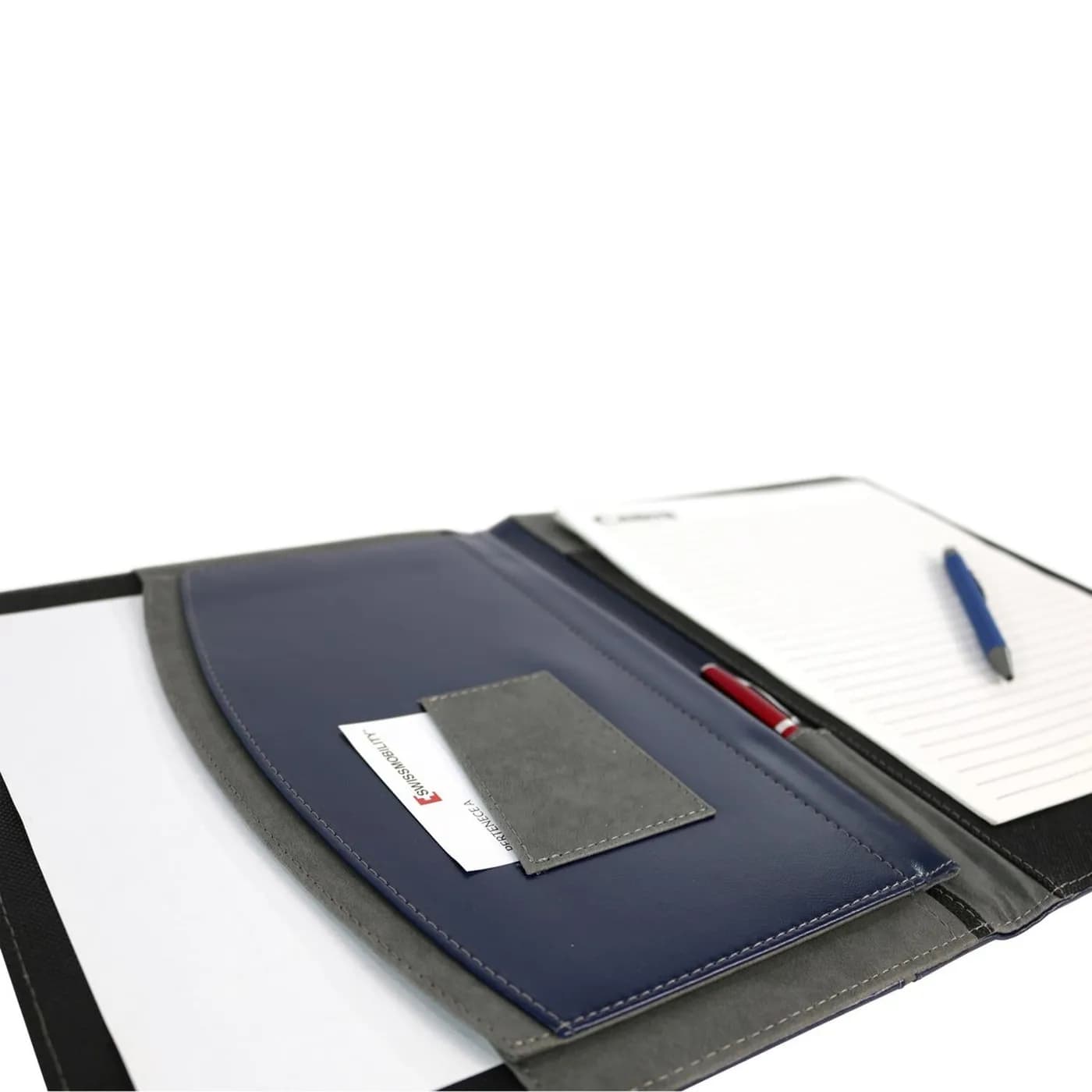 SWISSMOBILITY BIFOLIO EJECUTIVO BERNINA AZUL 2 COMPARTIMIENTOS INTERNO 4