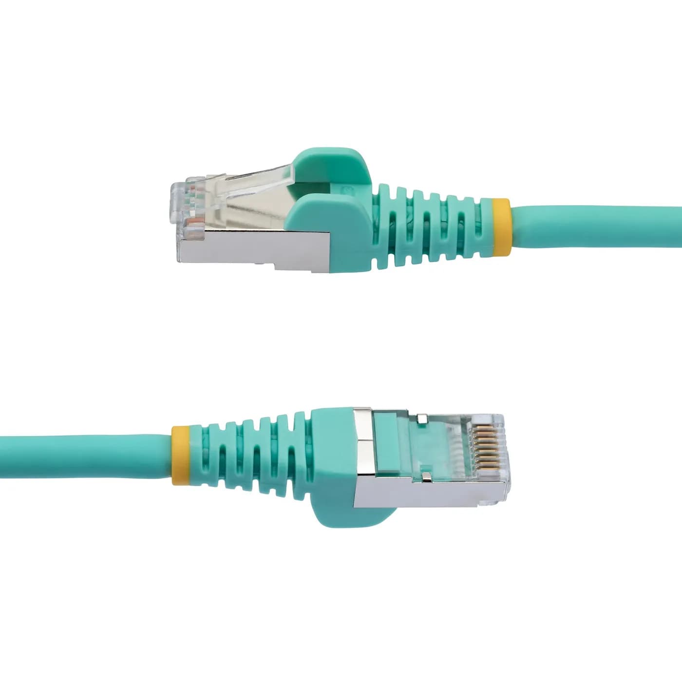 StarTech.com Cable de 0.9m de Red Ethernet CAT6a - Aguamarina - Low Sm 3