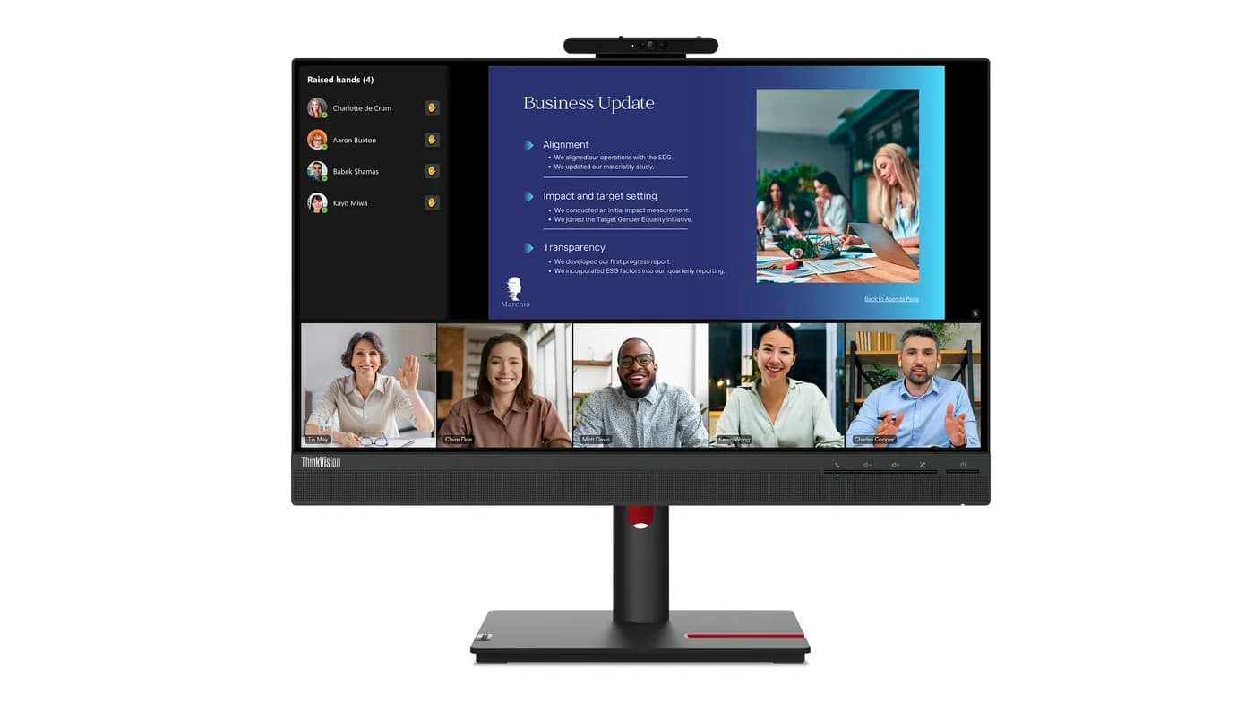 Lenovo ThinkVision T24v-30 monitor de computadora 60.5 cm (23.8") 1920 8