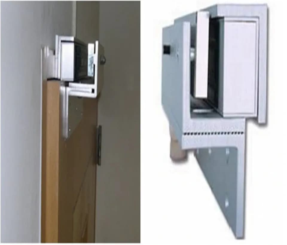 ZKTECO LM120PAK - Paquete de contrachapa magnética de 120 kg, voltaje  3