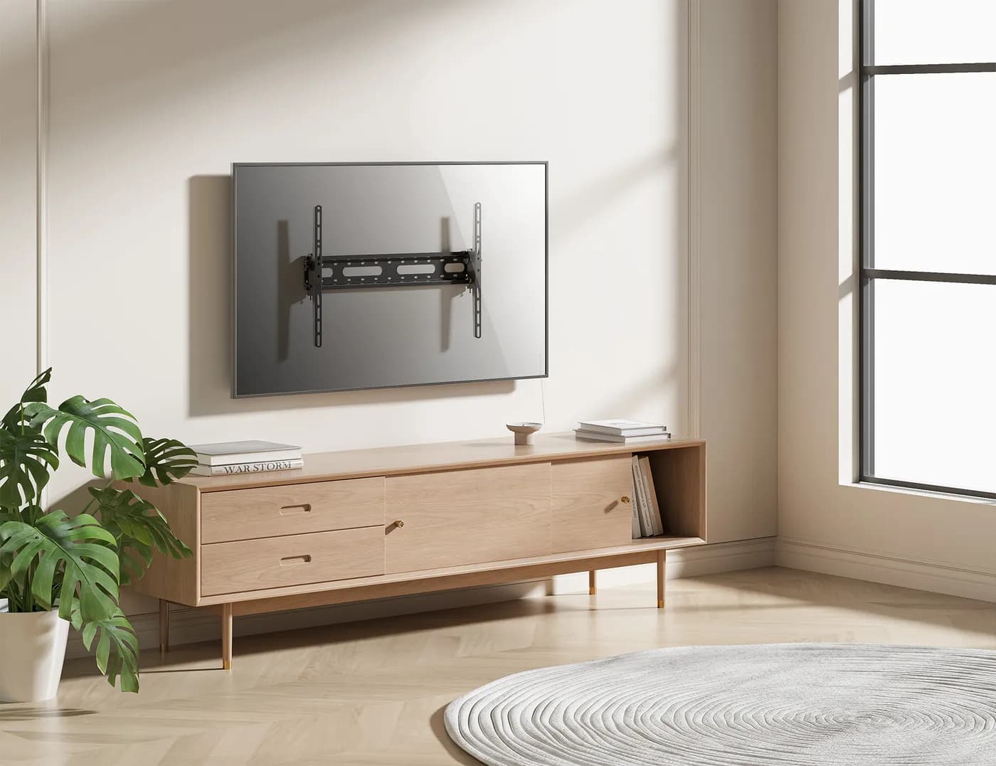 Manhattan Soporte inclinable de pared para TV 10