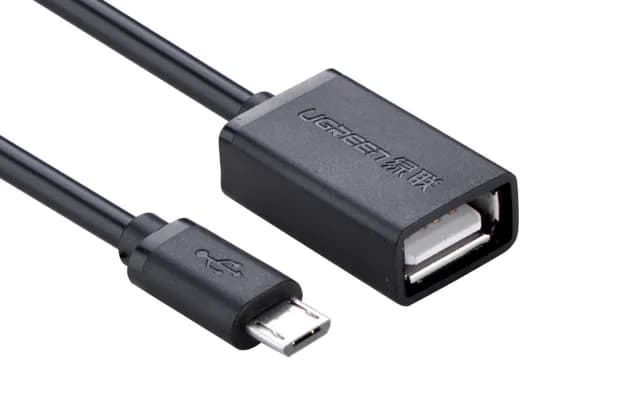 Ugreen 10396 cable USB USB 2.0 0.12 m USB A Micro-USB B 0.48 Gbit/s Ne 2