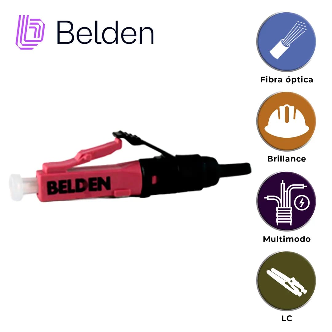 CONECTOR FX BRILLIANCE MULTIMODO BELDEN AX105252-S1  / OM4 / ERIKA VIO 2