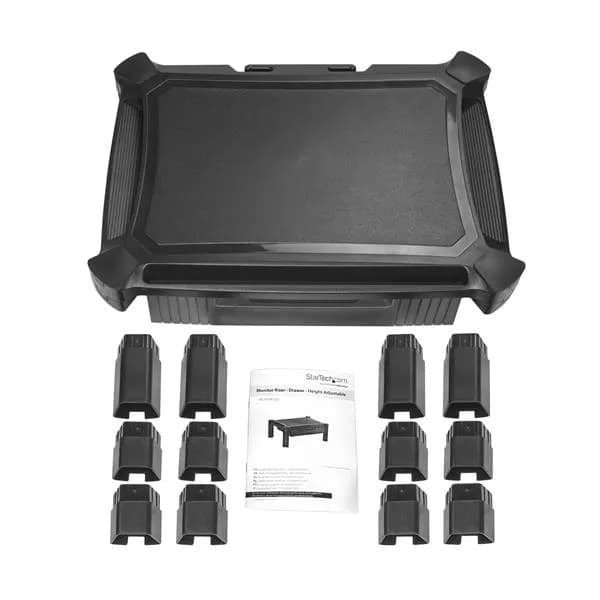 StarTech.com Base de Soporte para Monitor - con Cajón y Altura Ajustab 4