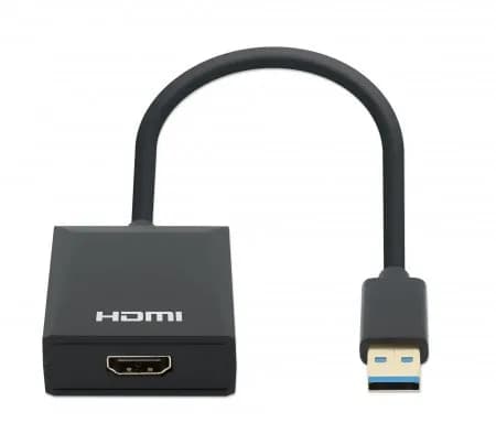 Manhattan Convertidor de USB-A a HDMI 1080p 3
