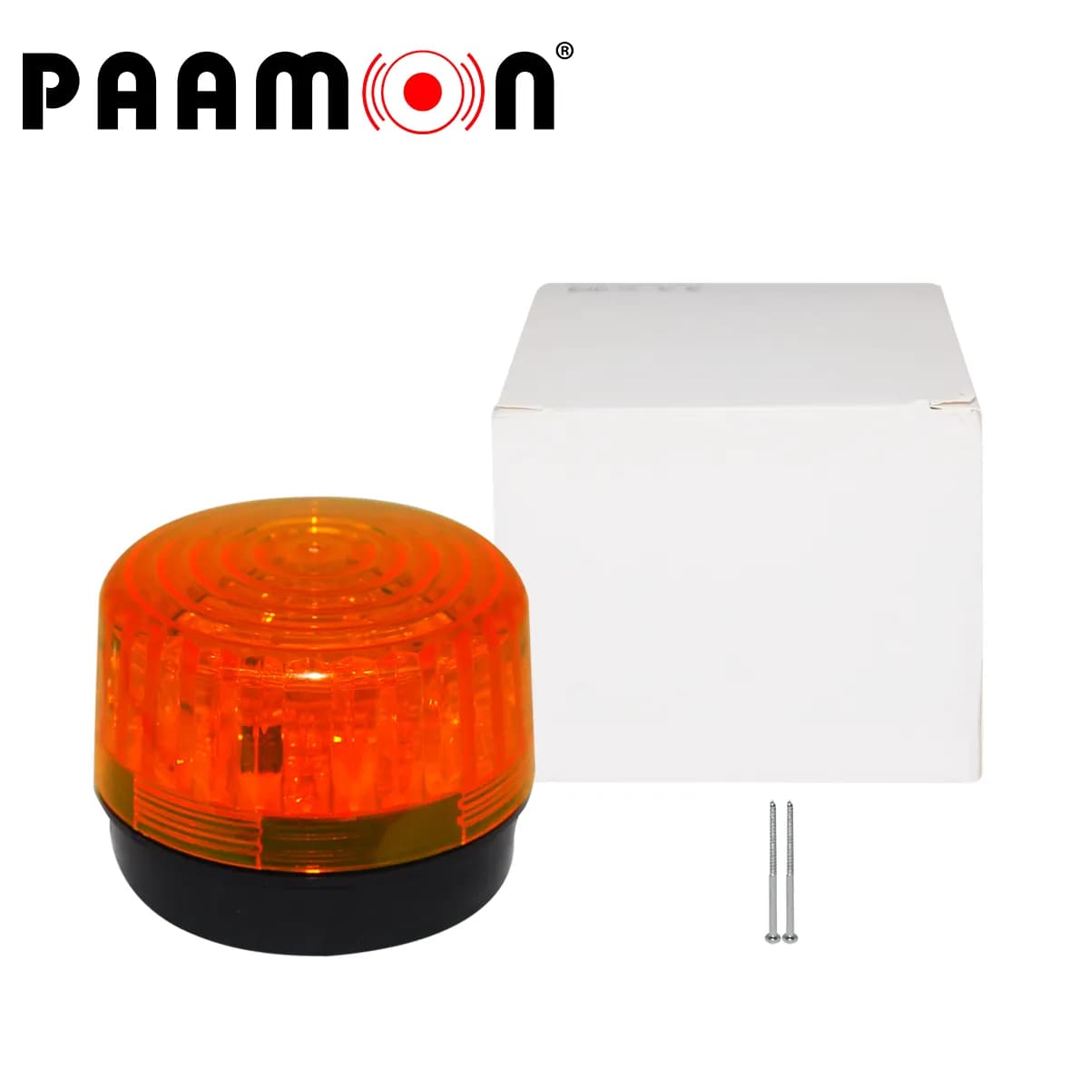 ESTROBO COLOR AMBAR PAAMON PAM-LED3 ULTRA POTENTE CON LEDS INDIVIDUALE 4