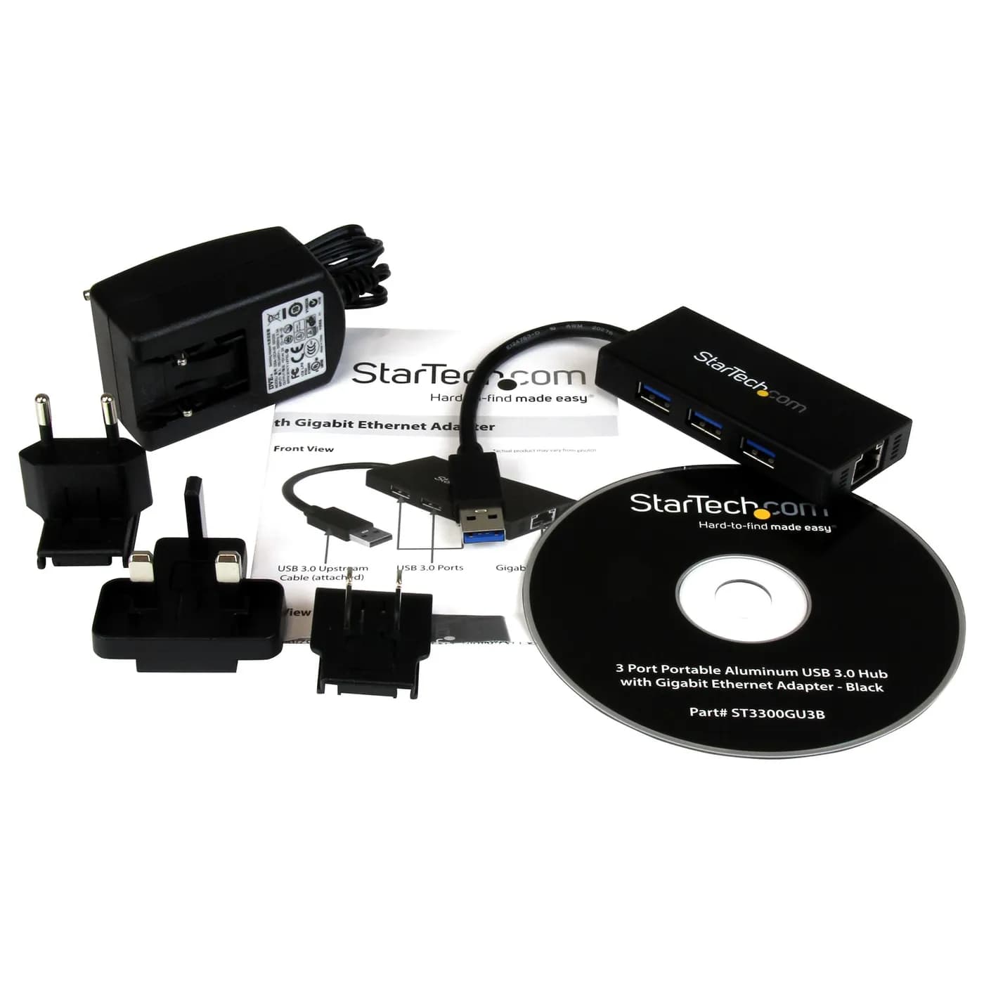 StarTech.com Hub USB 3.0 de Aluminio con Cable - 5Gbps - Concentrador  6