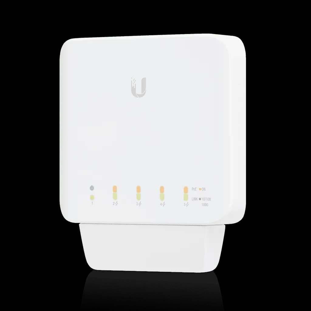 UBIQUITI USW-FLEX Switch UniFi para exterior IP55 de 5 puertos 10/100/ 2