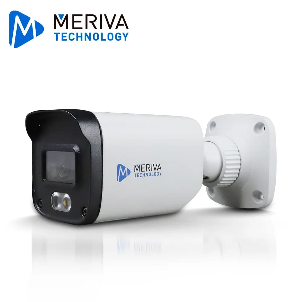 CAMARA IP BULLET MERIVA TECHNOLOGY MOB-202FS4D / 2MP / H.265+ / 2.8MM  2