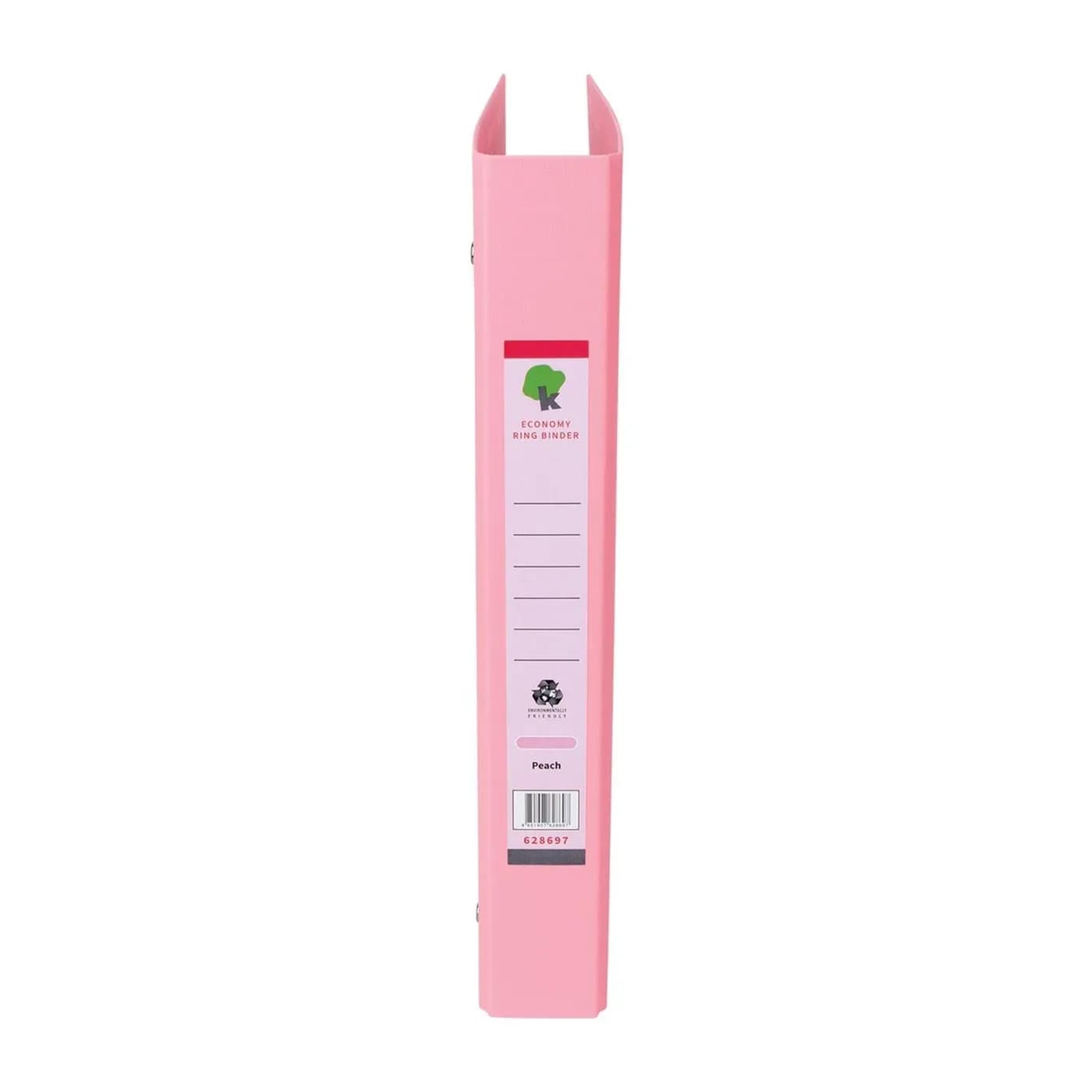 TECHMAKRO CARPETA 1 IN PARA ARCHIVO DE CARTON FORRADO DE PVC, PEACH pa 3