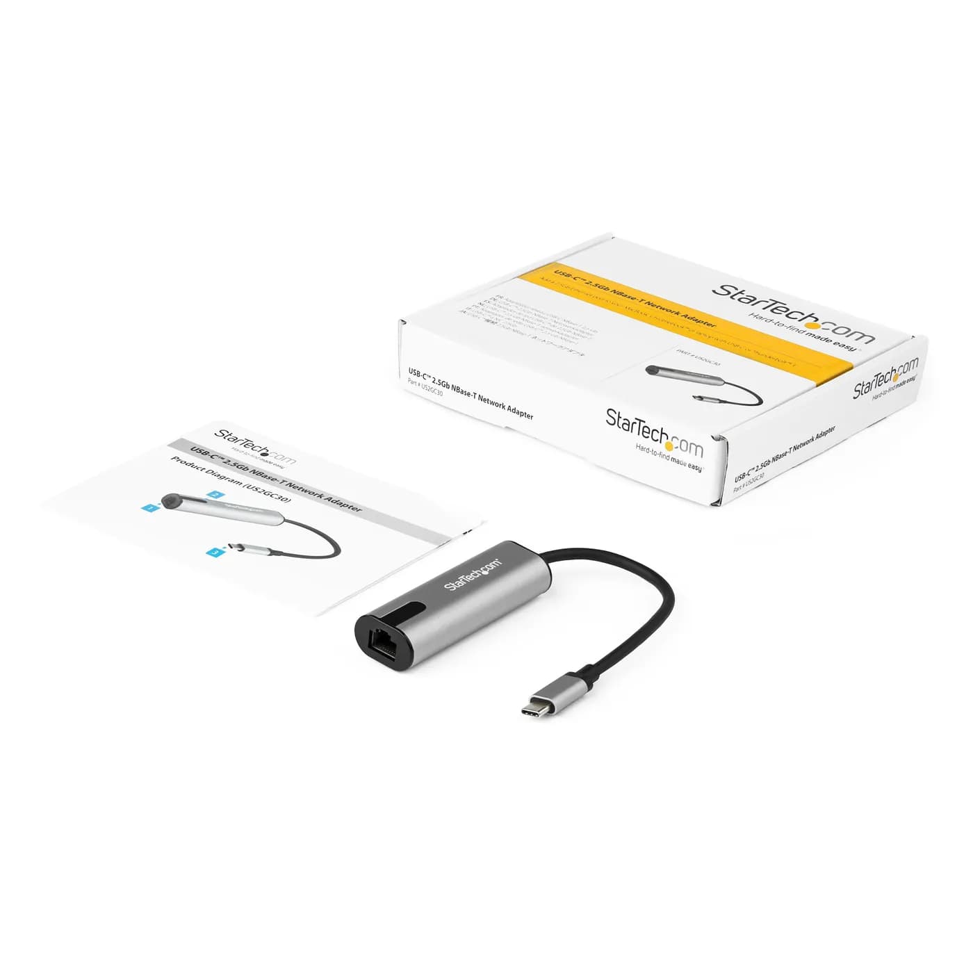 StarTech.com Adaptador de Red Ethernet USB-C - Adaptador de Red LAN NI 5