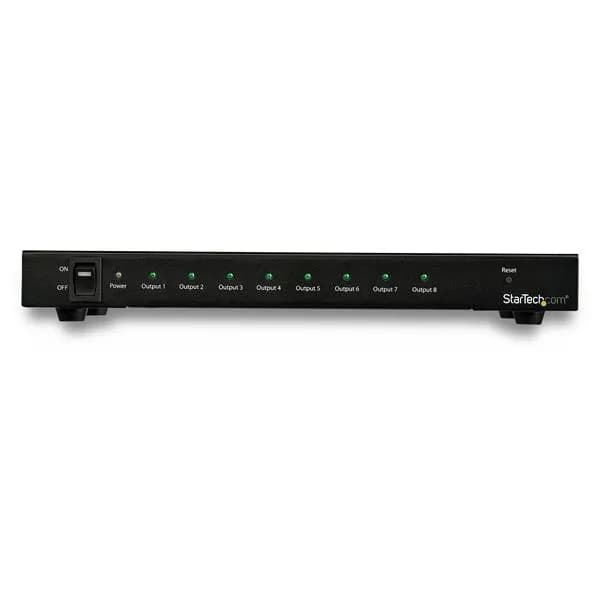 StarTech.com Divisor Splitter HDMI de 8 Puertos - 4K 60Hz con Audio 7. 3