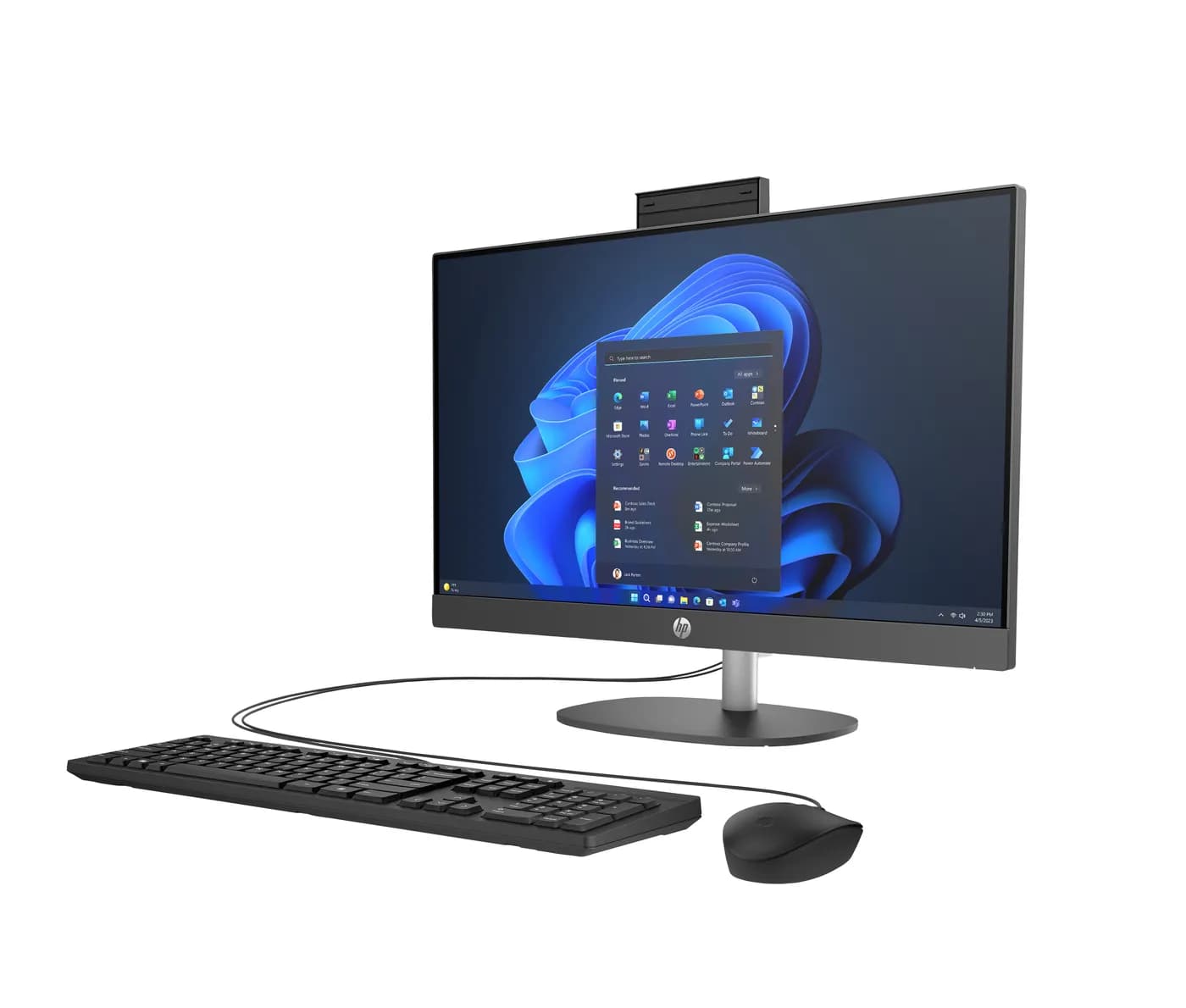 HP ProOne 240 23.8 inch G10 All-in-One Desktop PC,23.8" FHD LED UWVA 2 4