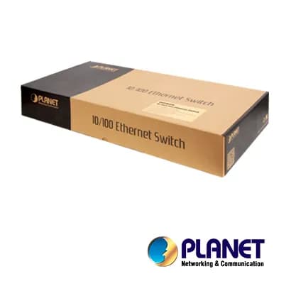 SWITCH NO ADMINISTRABLE / PLANET FNSW-1601 / 16 PUERTOS RJ45 / VELOCID 5