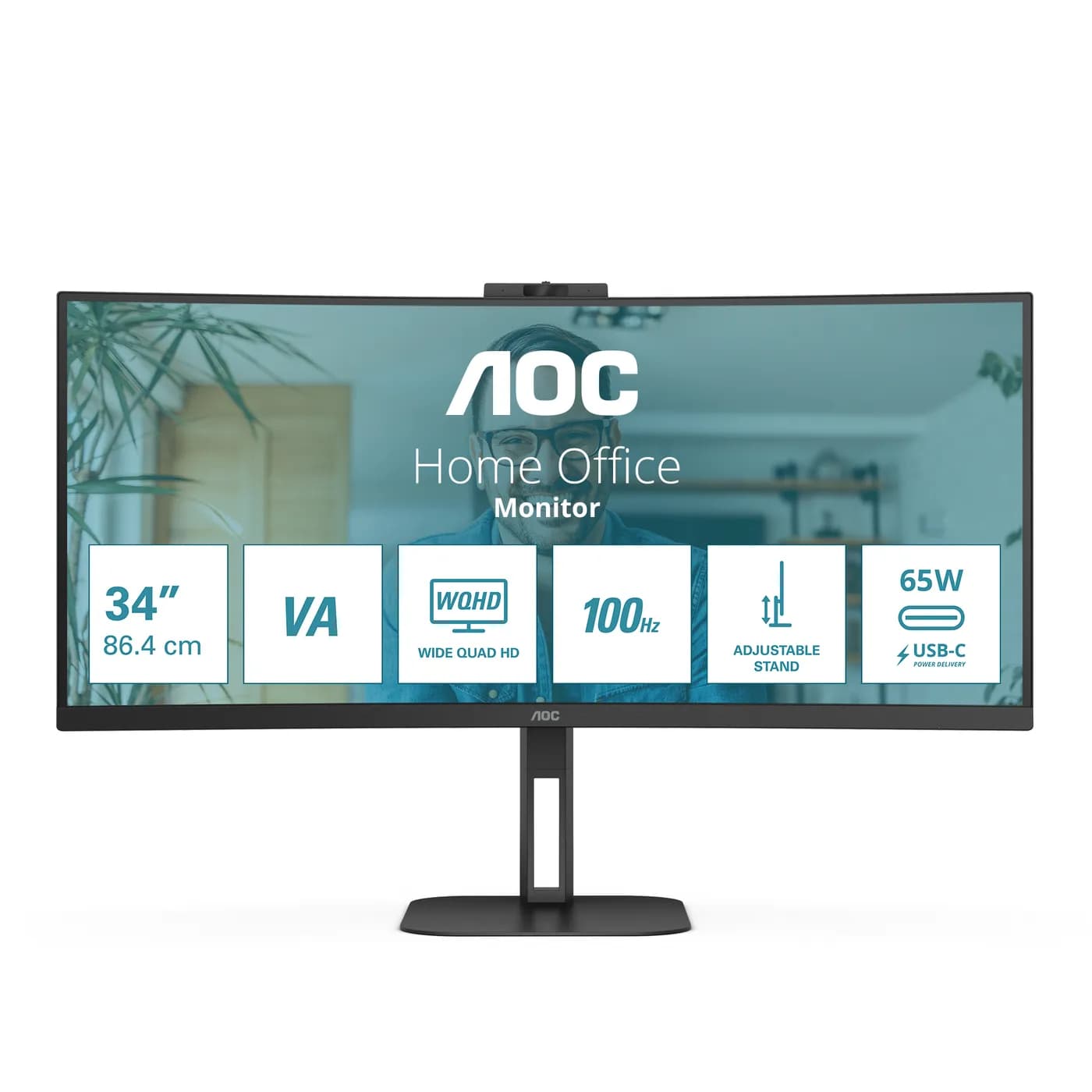 AOC CU34V5CW/BK