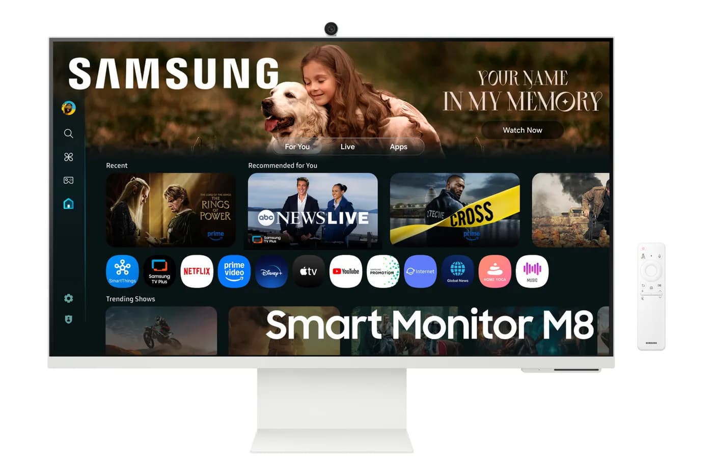 Samsung M8 LS32FM801ULXZX monitor de computadora 81.3 cm (32") 3840 x  18