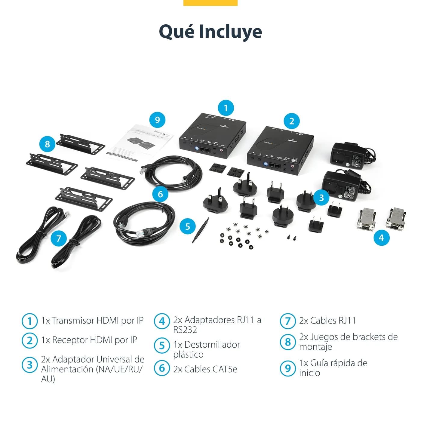StarTech.com Juego de Extensor HDMI 4K con Soporte para Mosaico de Vid 11