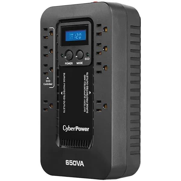 CyberPower EC650LCD sistema de alimentación ininterrumpida (UPS) En es 3