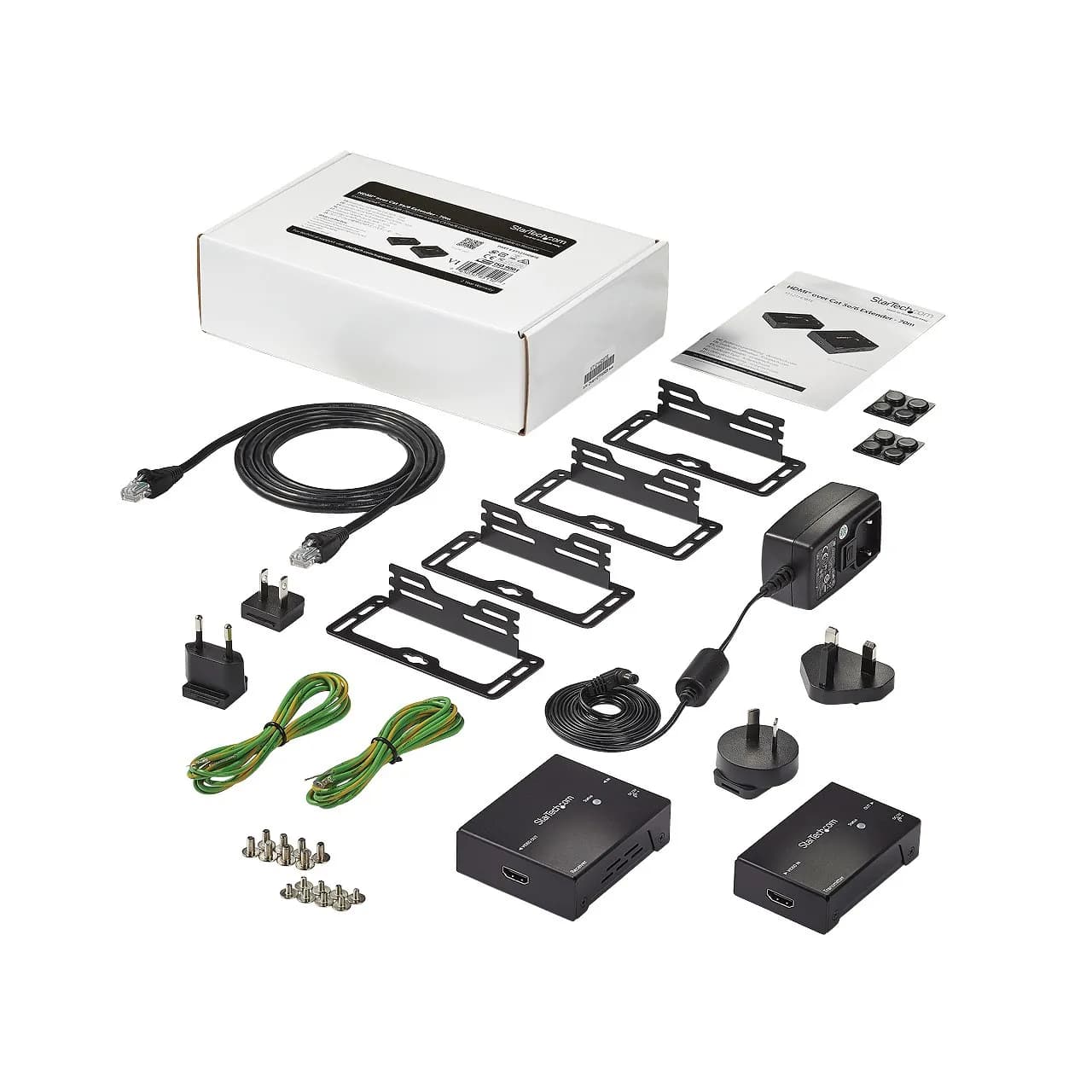 StarTech.com Juego Kit Extensor HDMI por Cable Ethernet UTP Cat5 Cat6  6