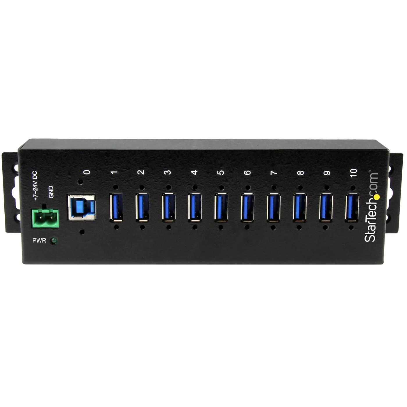 StarTech.com Hub Industrial de 10 Puertos USB 3.0 - 5Gbps - Hub Concen 2