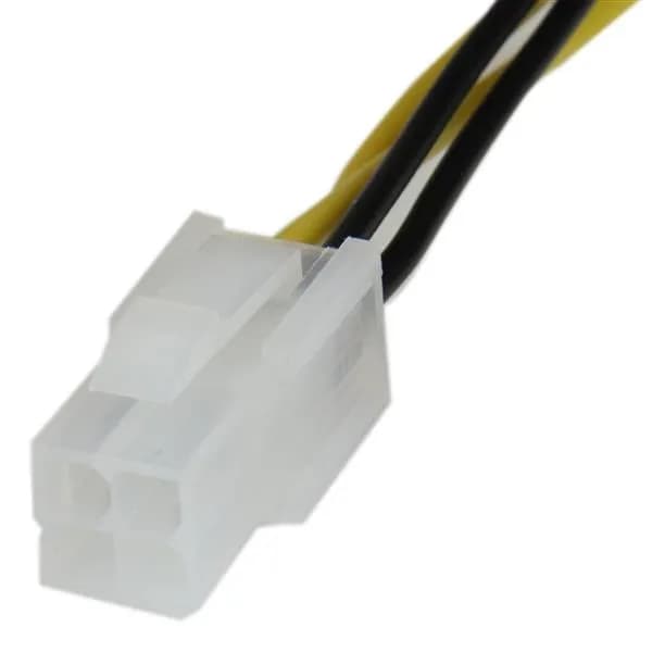 StarTech.com Cable 20cm ATX Extensión Macho a Hembra 4 Pines de Placa  2