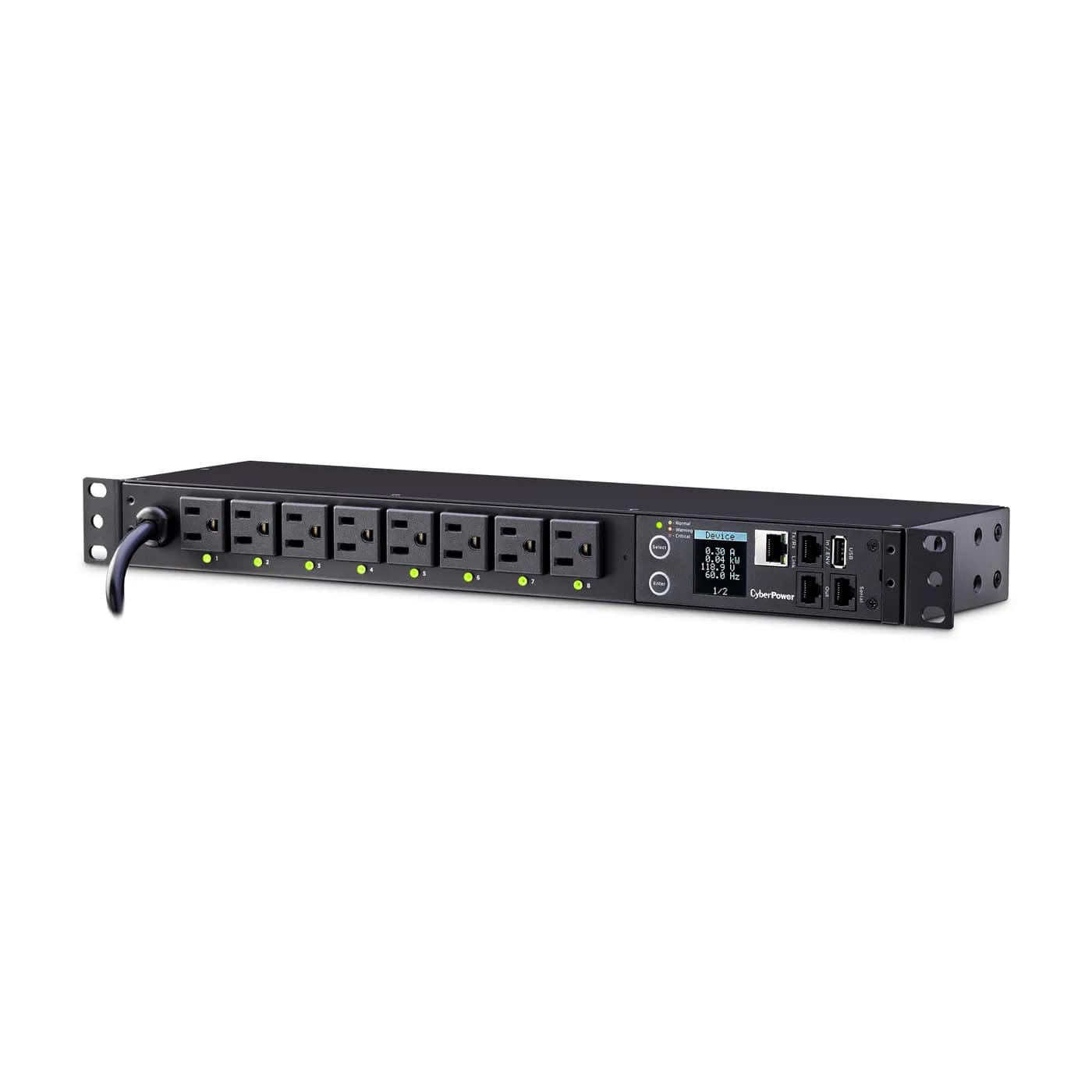 CyberPower PDU41001 unidad de distribución de energía (PDUs) 8 salidas 3