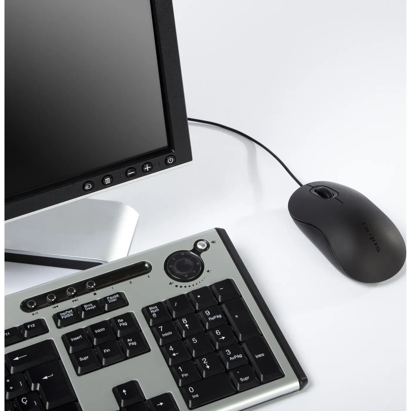 Targus AMU81USZ ratón USB tipo A Óptico 1000 DPI 2