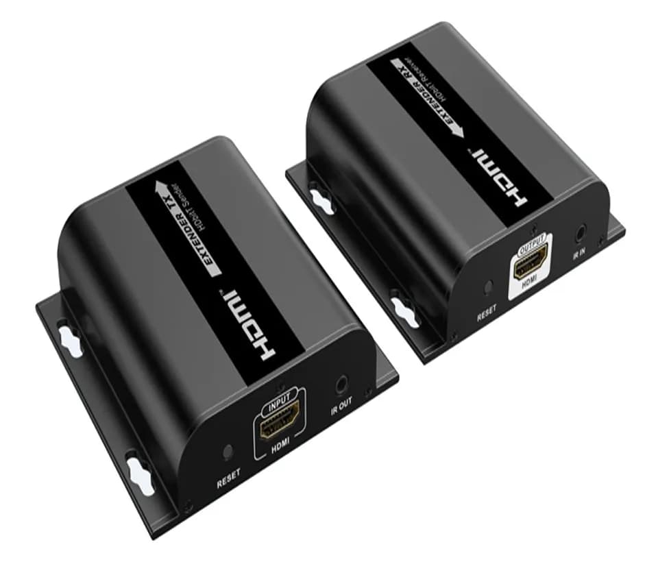 SAXXON LKV38340- Kit extensor HDMI sobre IP/ Resolucion 1080p/ Cat 5e/ 5
