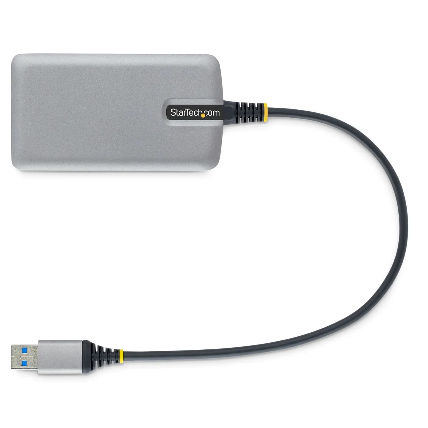 StarTech.com Hub USB de 3 Puertos USBA - USB 3.0 de 5Gbps - Alimentado 6