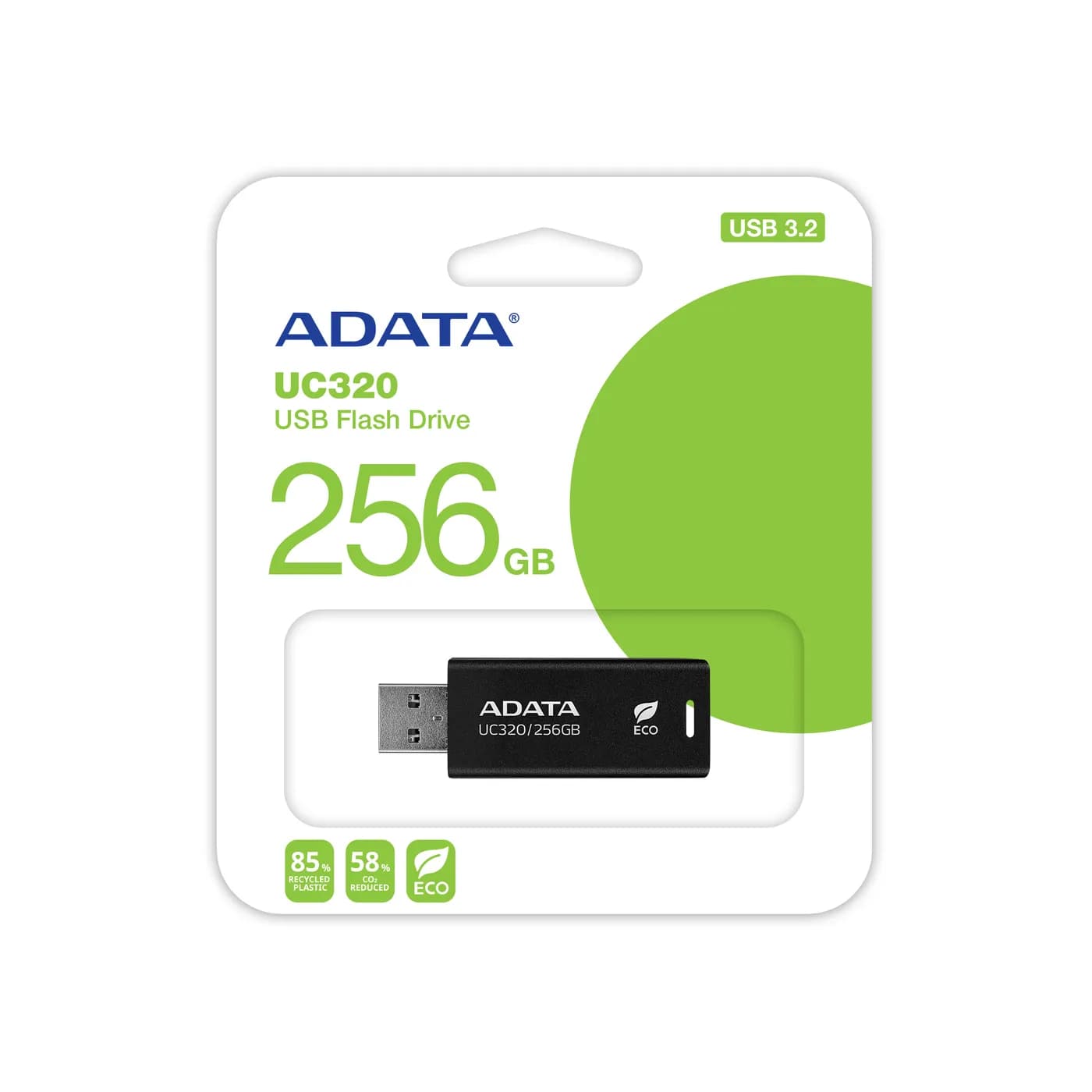 ADATA UC320 unidad flash USB 256 GB USB tipo A 3.2 Gen 1 (3.1 Gen 1) N 8